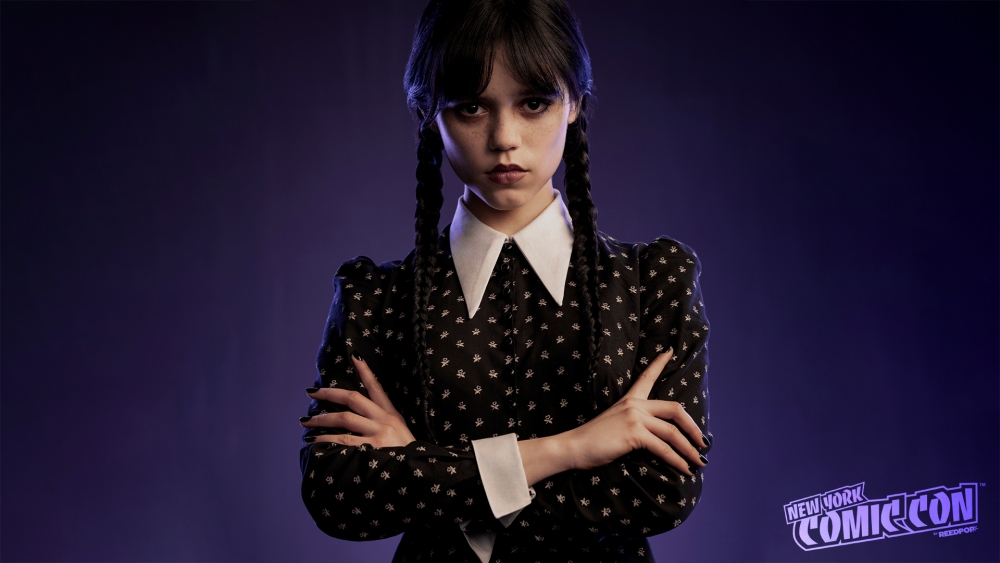 Netflix版找來20歲的Jenna Ortega飾演腹黑厭世的「Wednesday」。