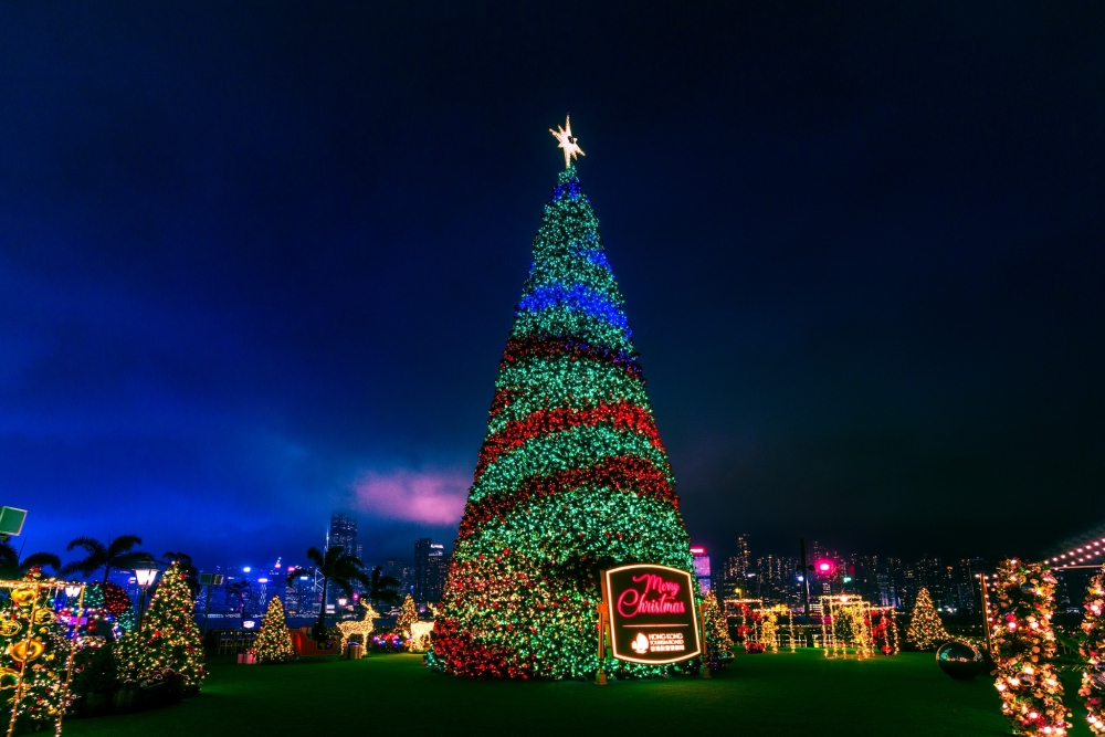 必打卡聖誕樹2022推介：西九文化區_20米高巨型聖誕樹