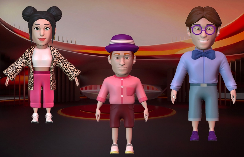 由髮型、服飾等可以自訂個人選擇～)