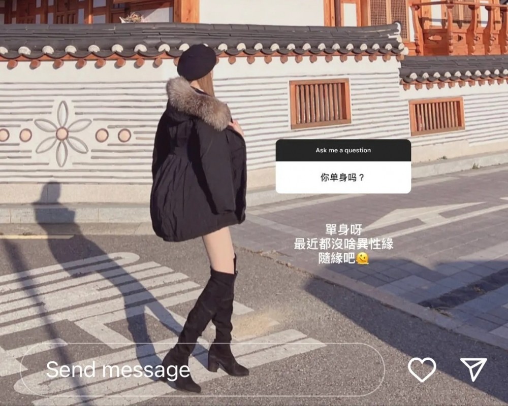 最近Cammi喺IG卻公開表示自己單身，似乎與有米男友分咗手！