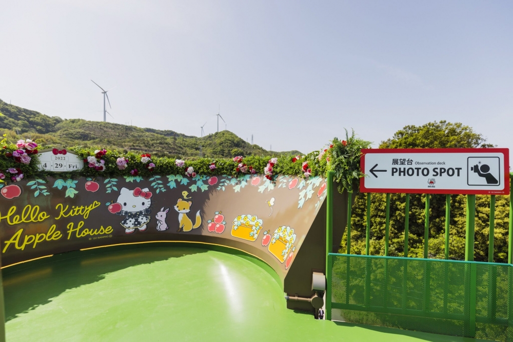 「蘋果椗」上係一個展望台，有靚靚可以打卡！