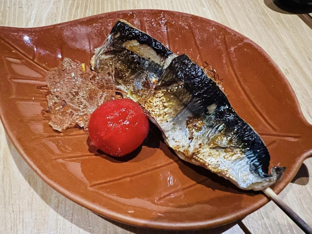 疑似串燒鯖魚