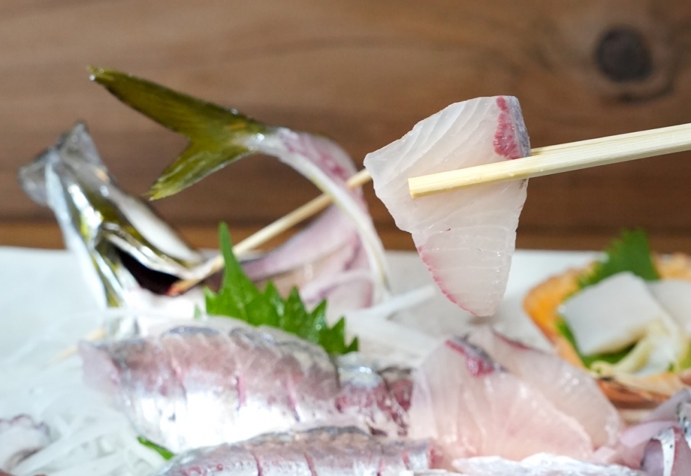 原條池魚刺身定食￥1,500