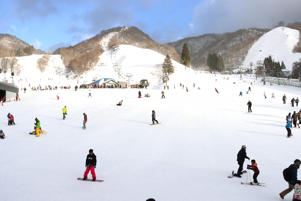 GRANSNOW奧伊吹擁有多達14條不同難度的雪道、雪場和兒童雪樂園。