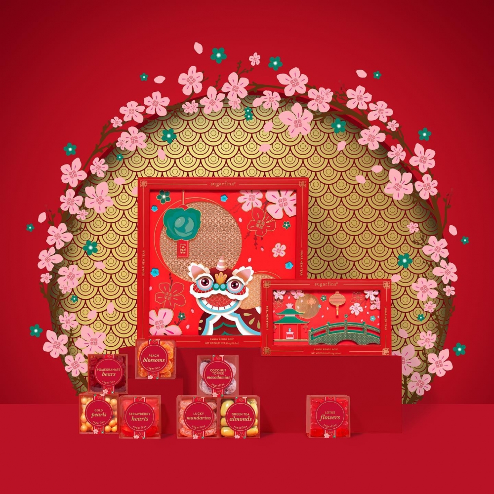 農曆新年糖果禮盒。
