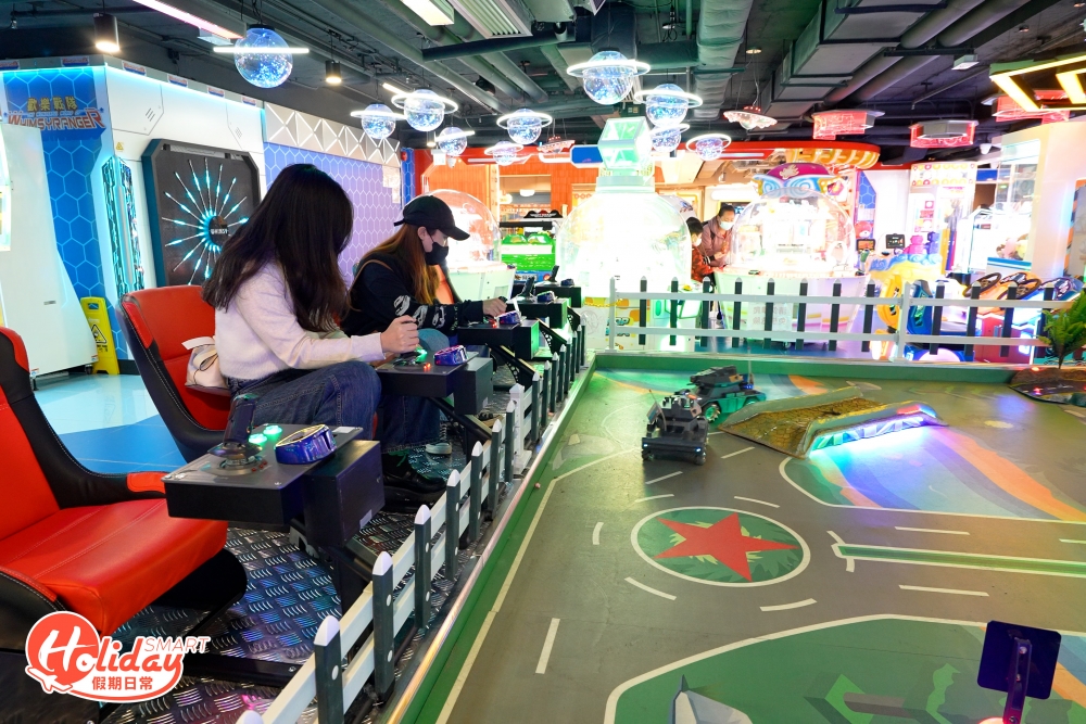 另一款新加入的「遙控坦克」同樣受歡迎,最與適合一眾朋友玩