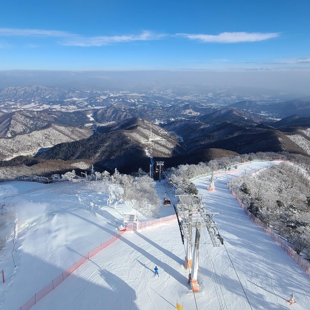 韓國滑雪場推薦:龍平滑雪度假村