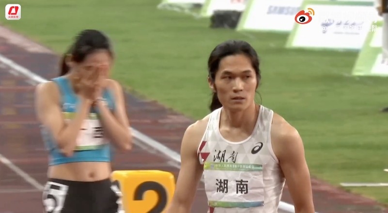 廖孟雪紮馬尾！