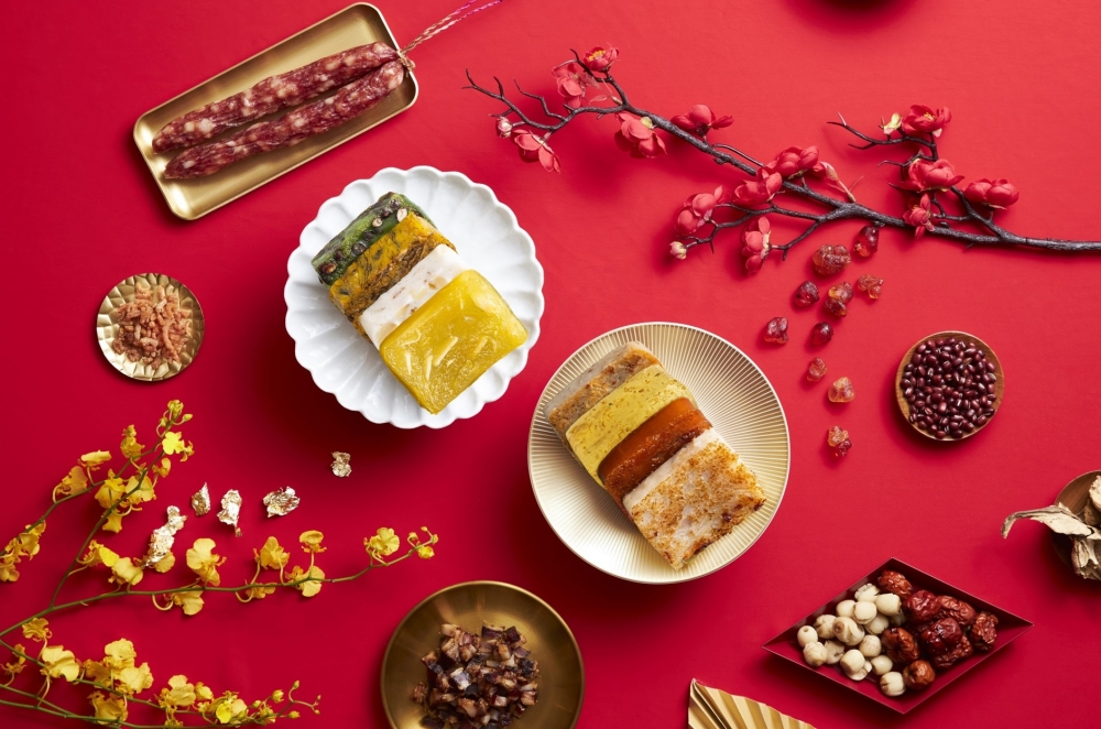 富豪酒店今年推出8款口味的賀年糕點!