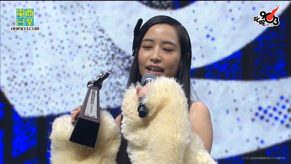 叱咤樂壇生力軍女歌手銀獎：張蔓莎