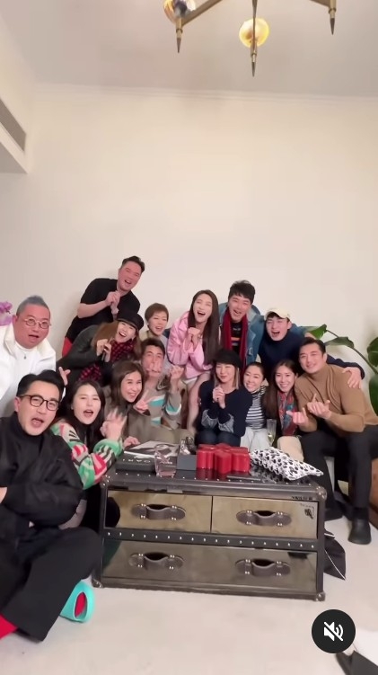 林夏薇喺IG晒出拜年短片就見到劉愷威嘅身影