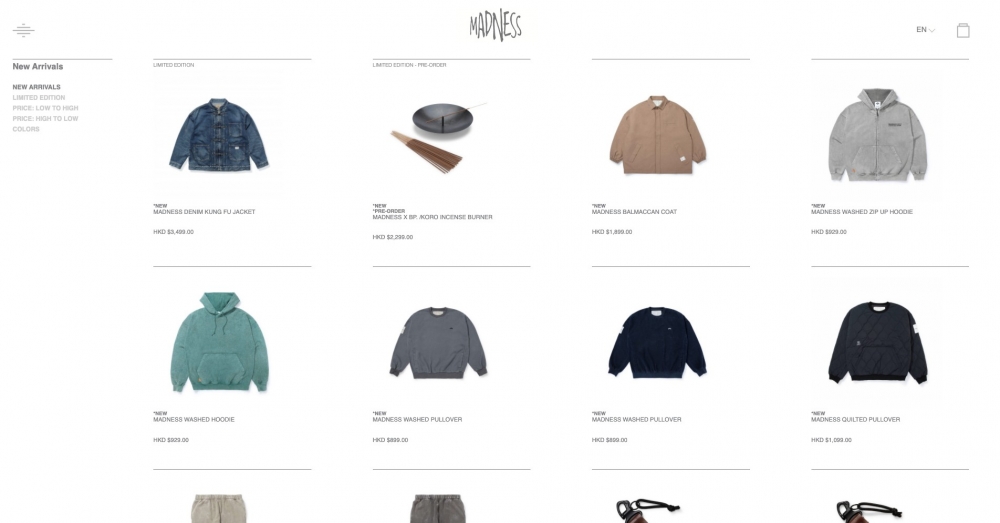 編輯翻查發現MADNESS官網仍然正常運營