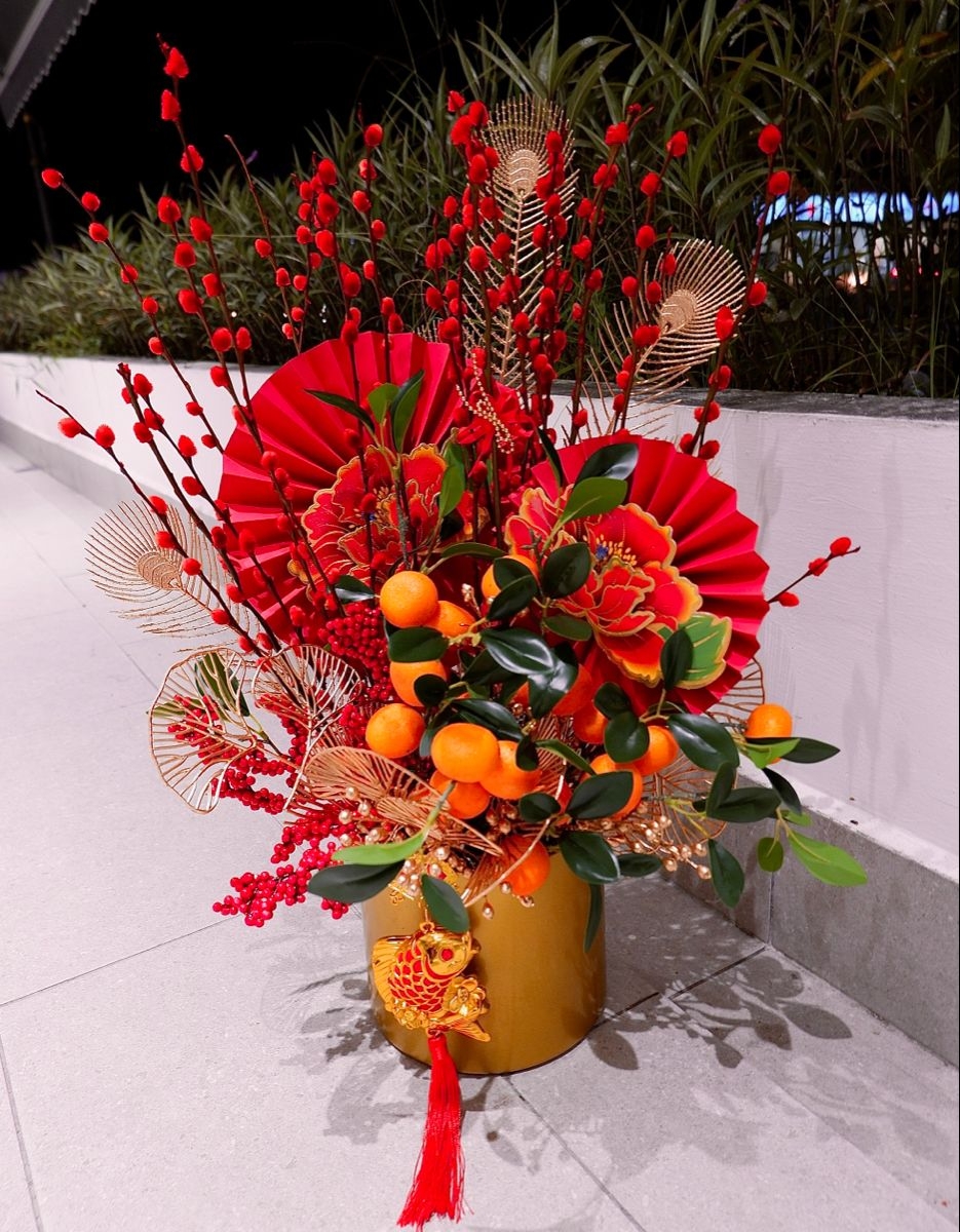 農曆新年少不了逛年宵花市買年花啦～