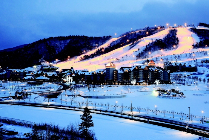 韓國滑雪場推薦:Alpensia阿爾卑西亞度假村滑雪場