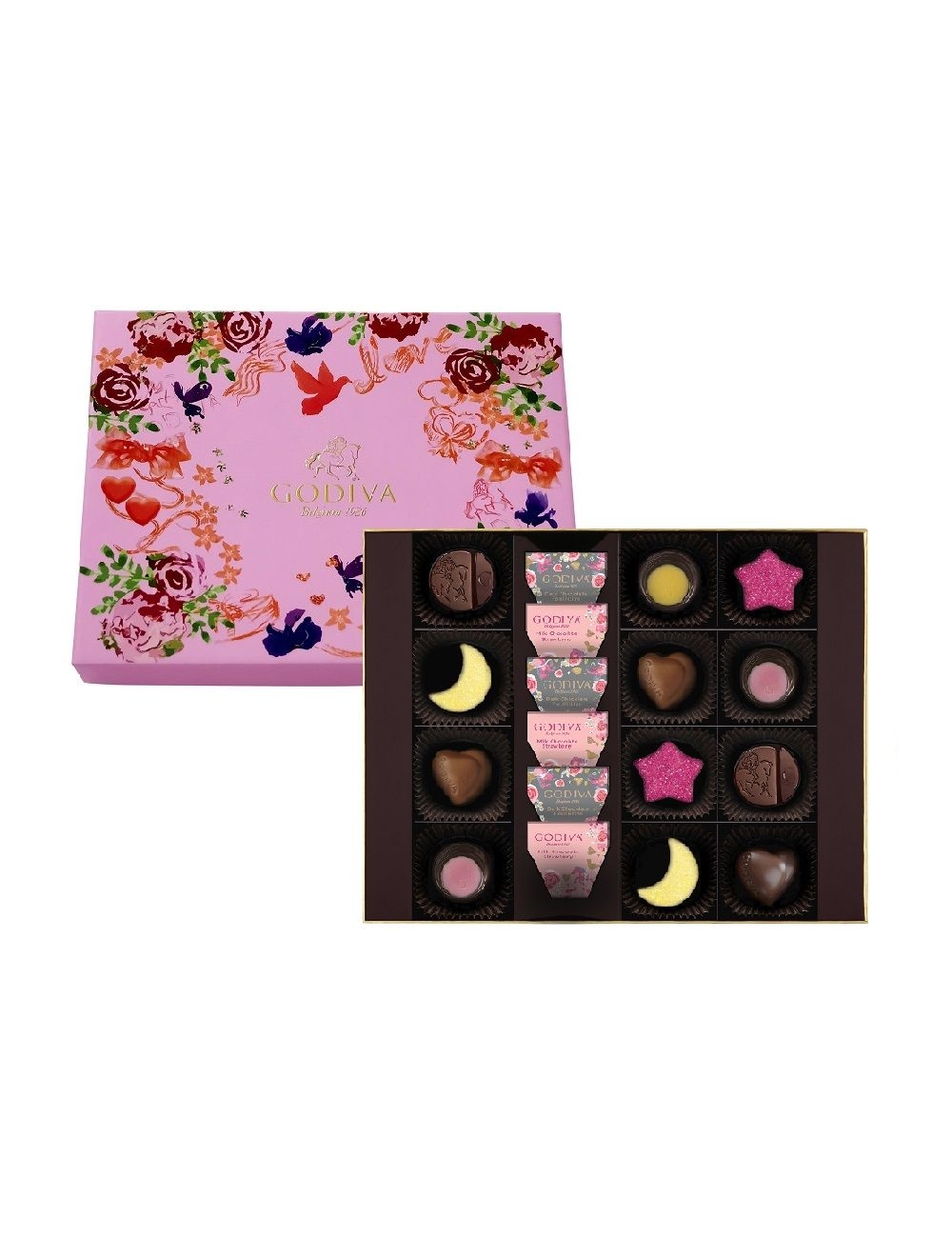 戀人絮語巧克力禮盒（18粒裝）。