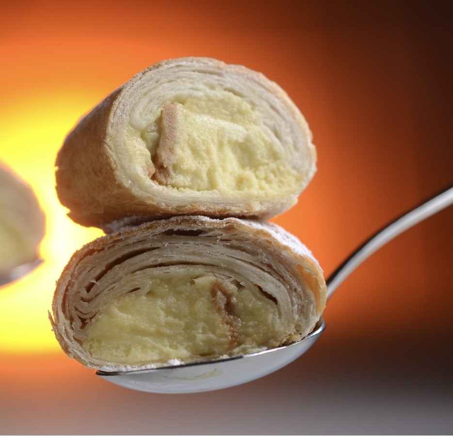 榴槤脆脆芝士餅卷