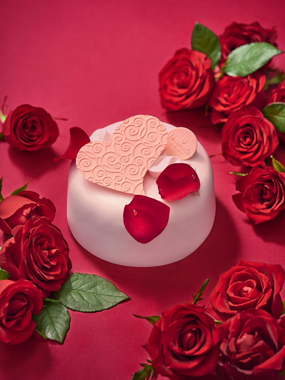 「Love & Peach」日本白桃戚風蛋糕。