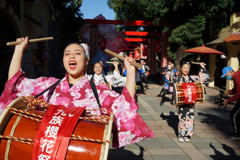 南投九族文化村「九族櫻花祭」