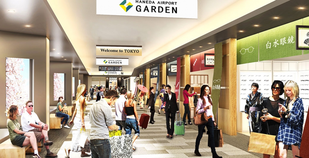 羽田機場花園的大型綜合商場目前有約80間商店進駐～