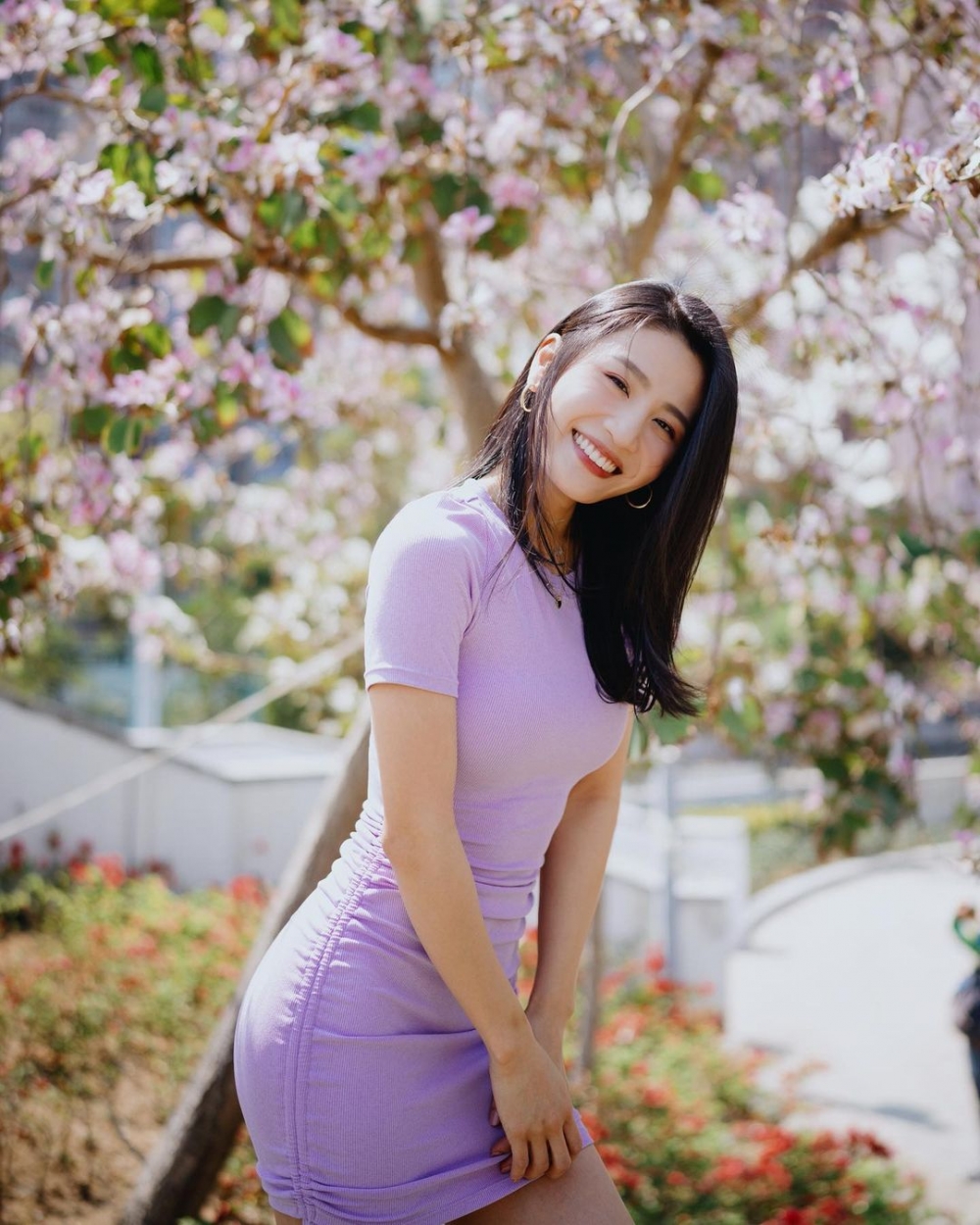 香港賞櫻好去處：將軍澳香港單車館公園