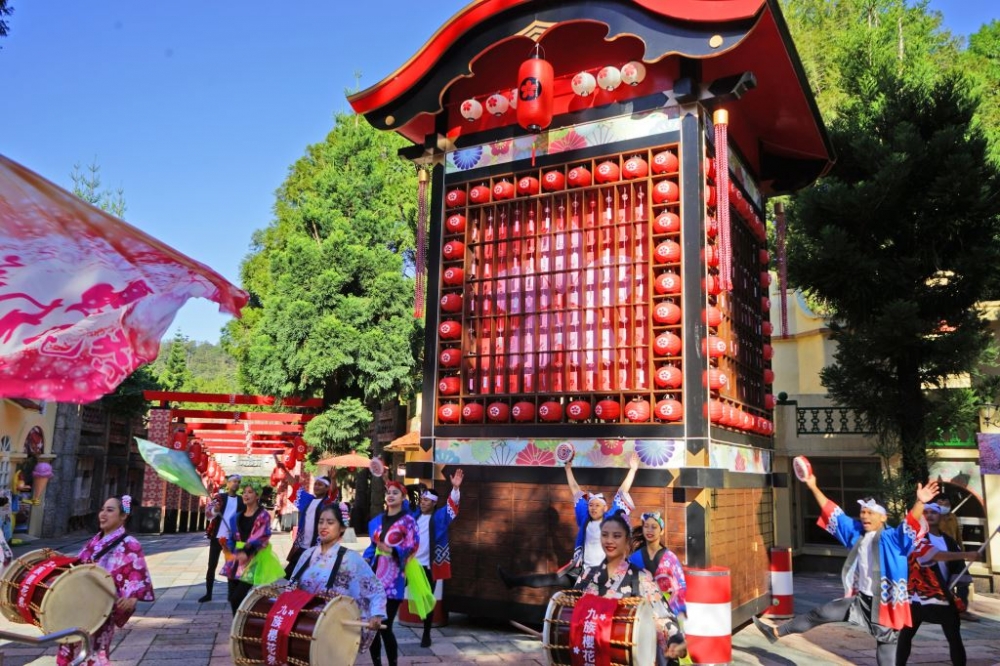 南投九族文化村「九族櫻花祭」
