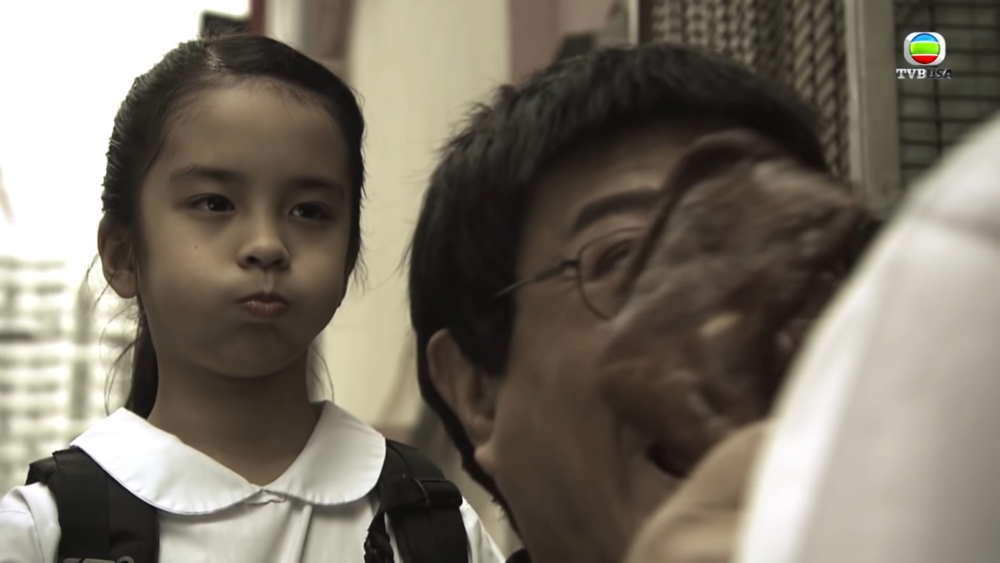 陳偲穎被網民稱為TVB「御用童年」。。