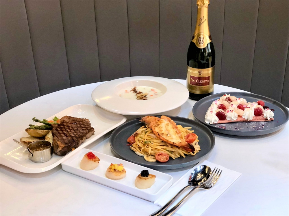 MOKO有多間餐廳都推出精緻的情人節套餐～