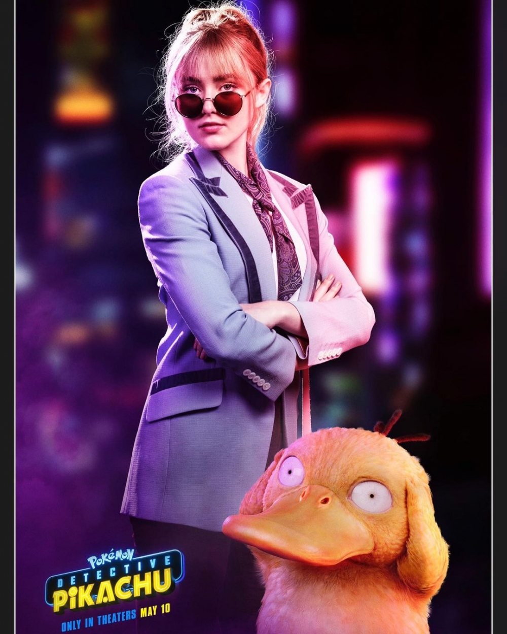 Kathryn因飾演《POKÉMON》真人電影《名偵探皮卡丘》的記者lucy而爆紅!