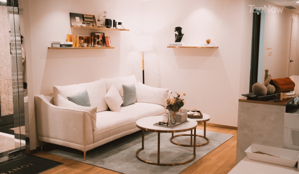 TONYBLACK整個裝潢和環境讓人十分放鬆療癒～