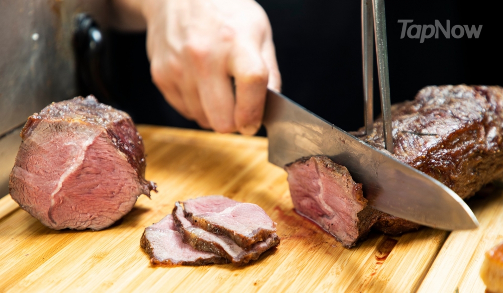 招牌手切燒澳洲牛肉，食肉獸必食！