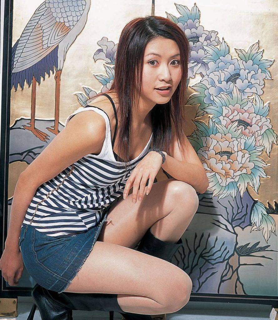 司徒夾帶分享當年「有線之花」Monique歐綺霞舊相。