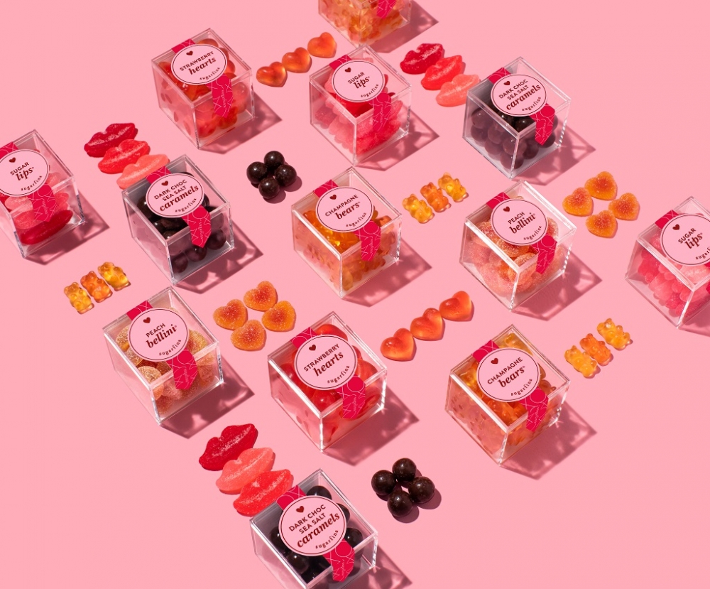 2023情人節限定版的軟糖和朱古力，造型超可愛！