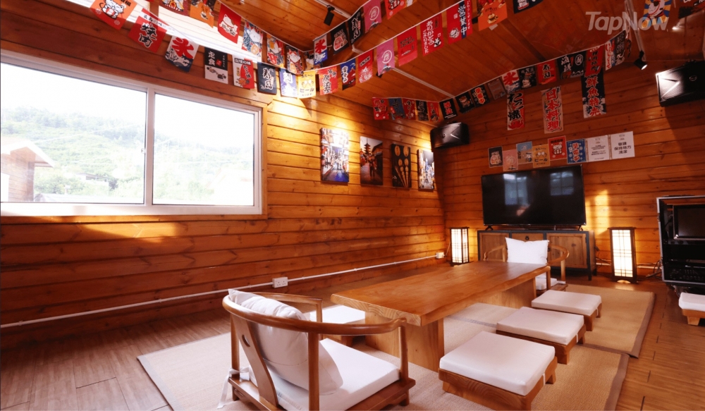 充滿日式風格和設計的主題小屋！