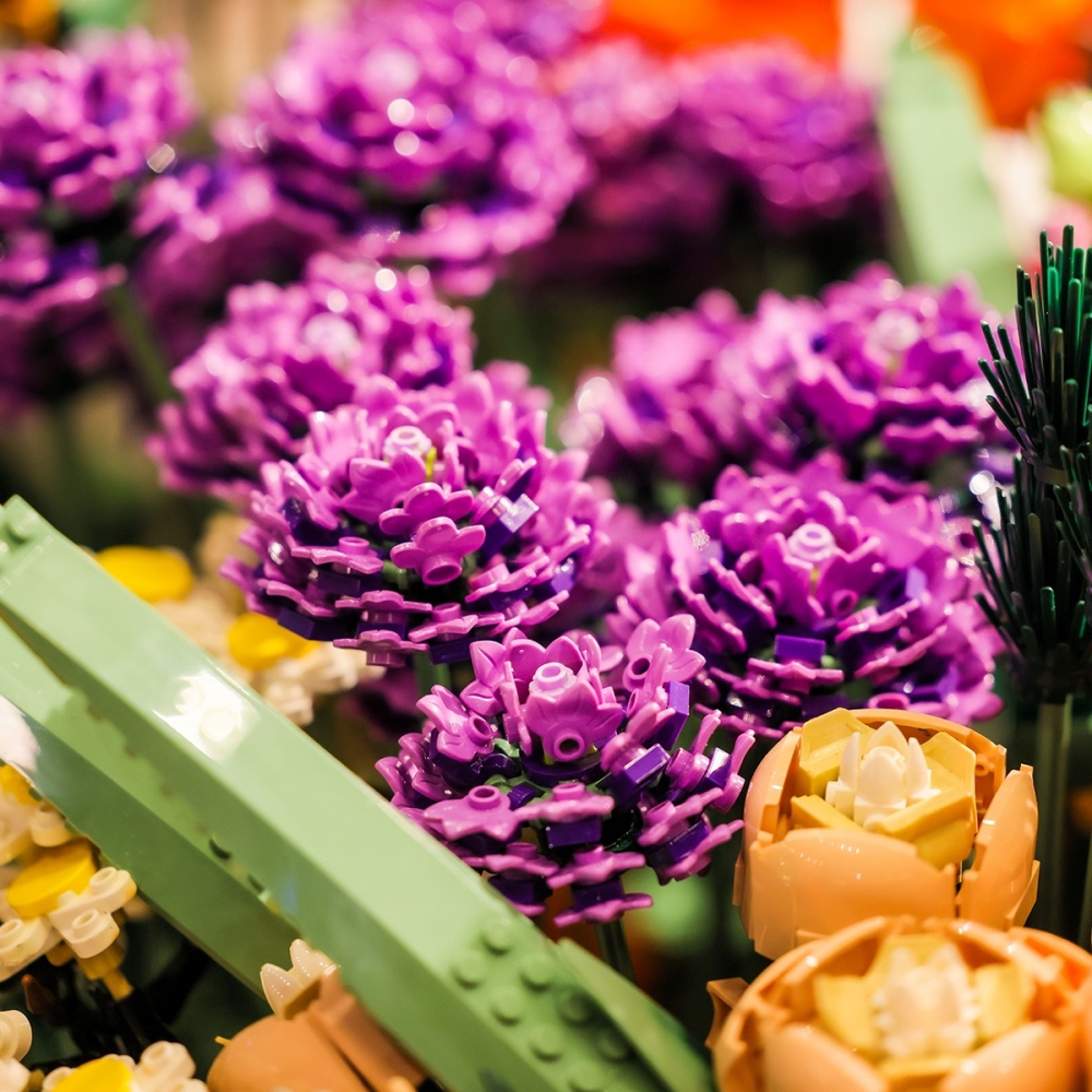 花藝裝置繽紛色彩！