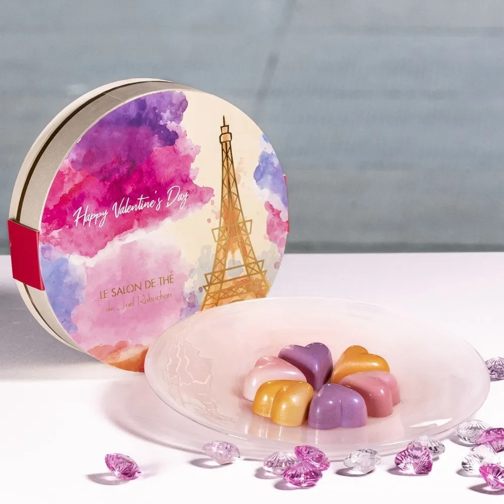 Heart Shape Chocolate Bonbon Gift Box。