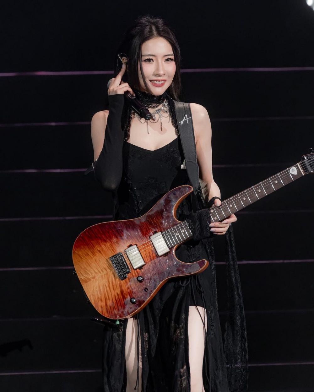 菊梓喬日前舉辦嘅巡迴演唱會澳門站完騷。