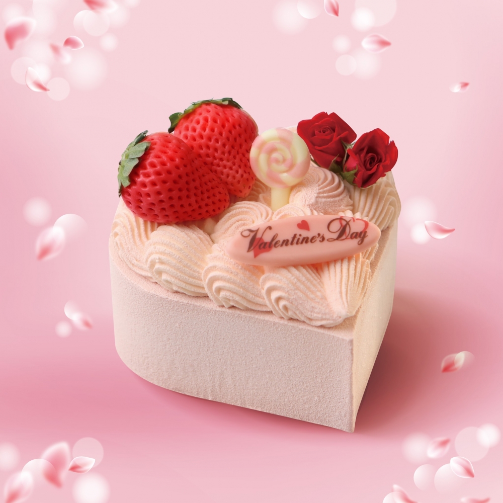 日本士多啤梨慕斯蛋糕。