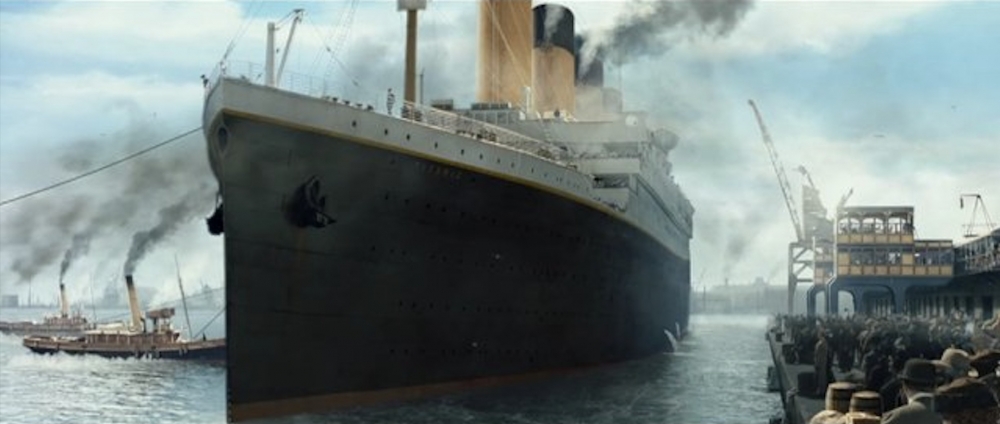 《鐵達尼號》的電影製作費比打造一艘真實鐵達尼號船隻更貴！