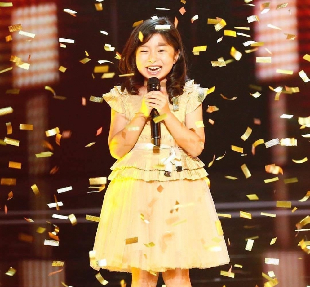 Celine以9歲之齡參加《全美一叮》（America's Got Talent）
