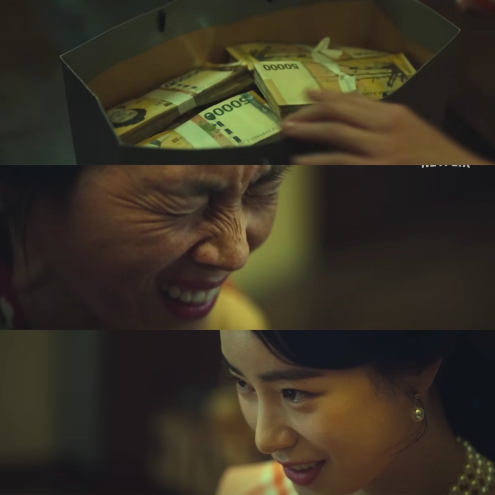 朴涎鎮疑似想用錢再次收買文同珢的媽媽!