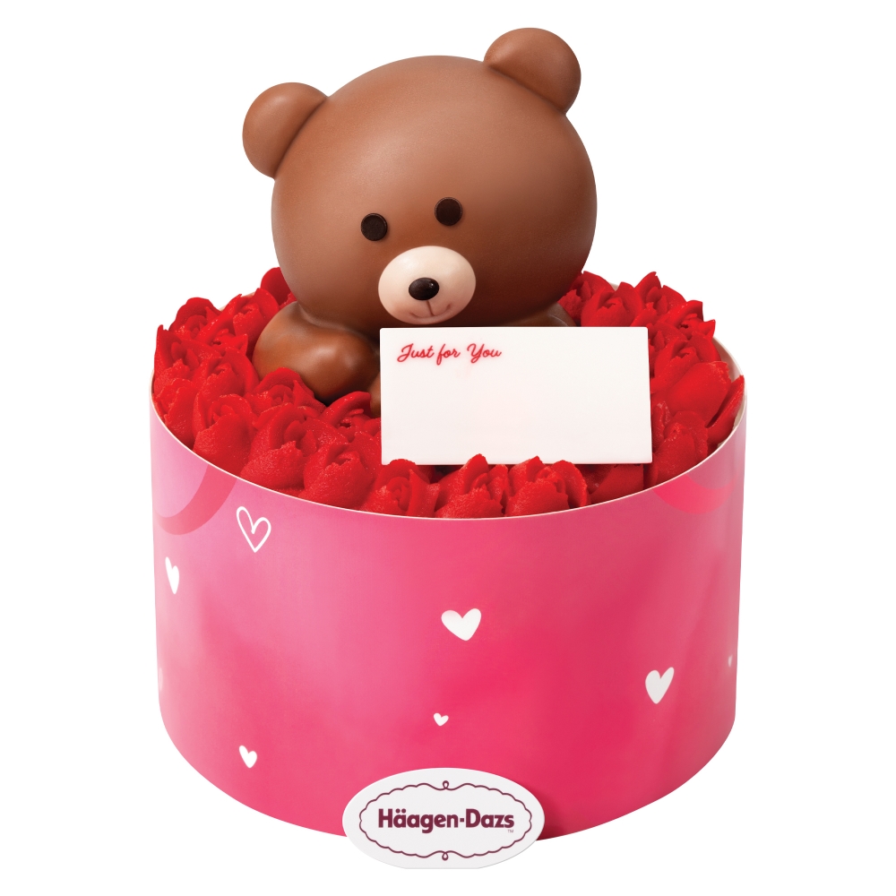 「甜蜜戀熊」3D雪糕蛋糕～