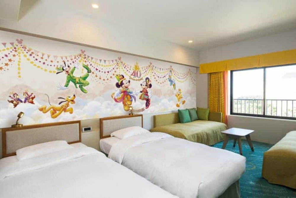 東京迪士尼樂祥酒店推出兩種設計的40週年主題客房～