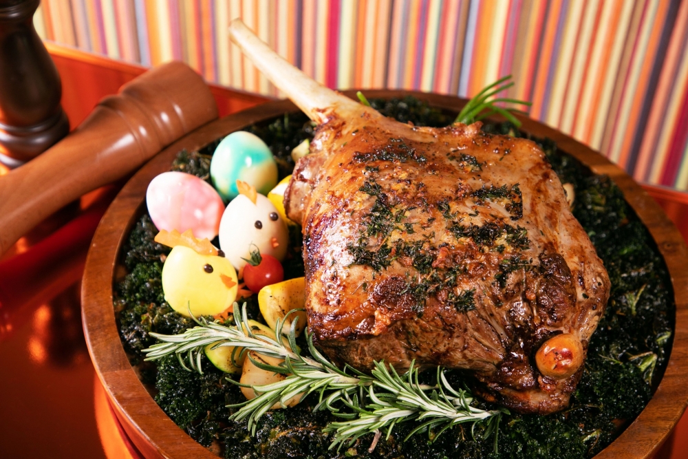 燒紐西蘭有骨羊髀！