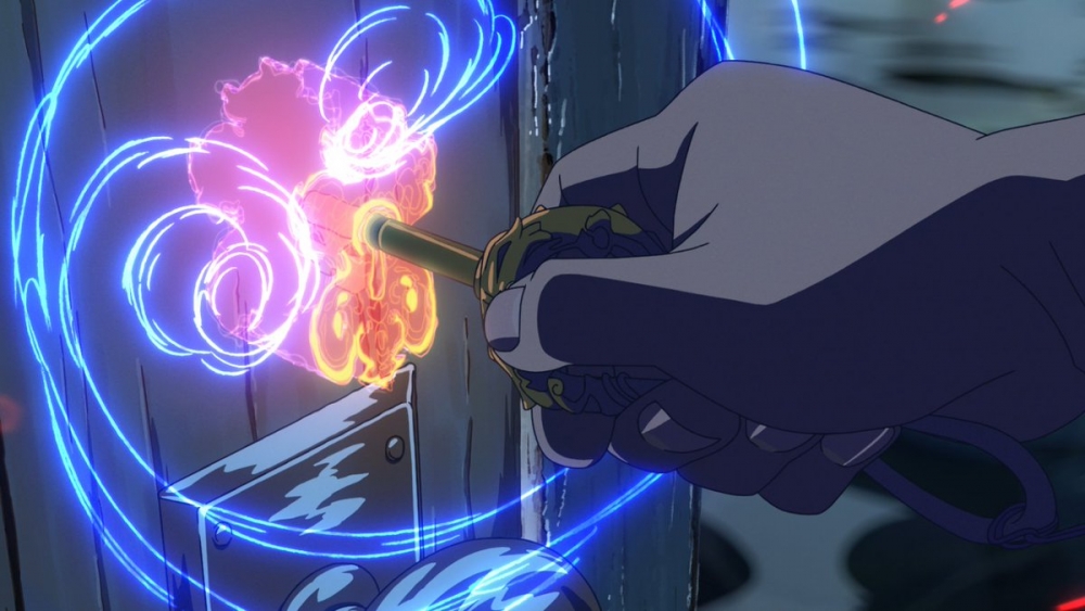 《鈴芽之旅》講述一段鎖門的冒險旅程。