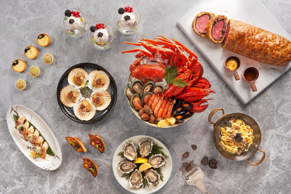 4月自助餐推介2023：「黑松露．鴨肝」極致滋味海鮮自助晚餐