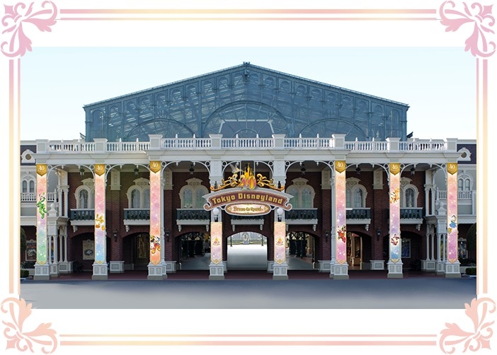 東京迪士尼度假區換上40週年的特別裝飾～