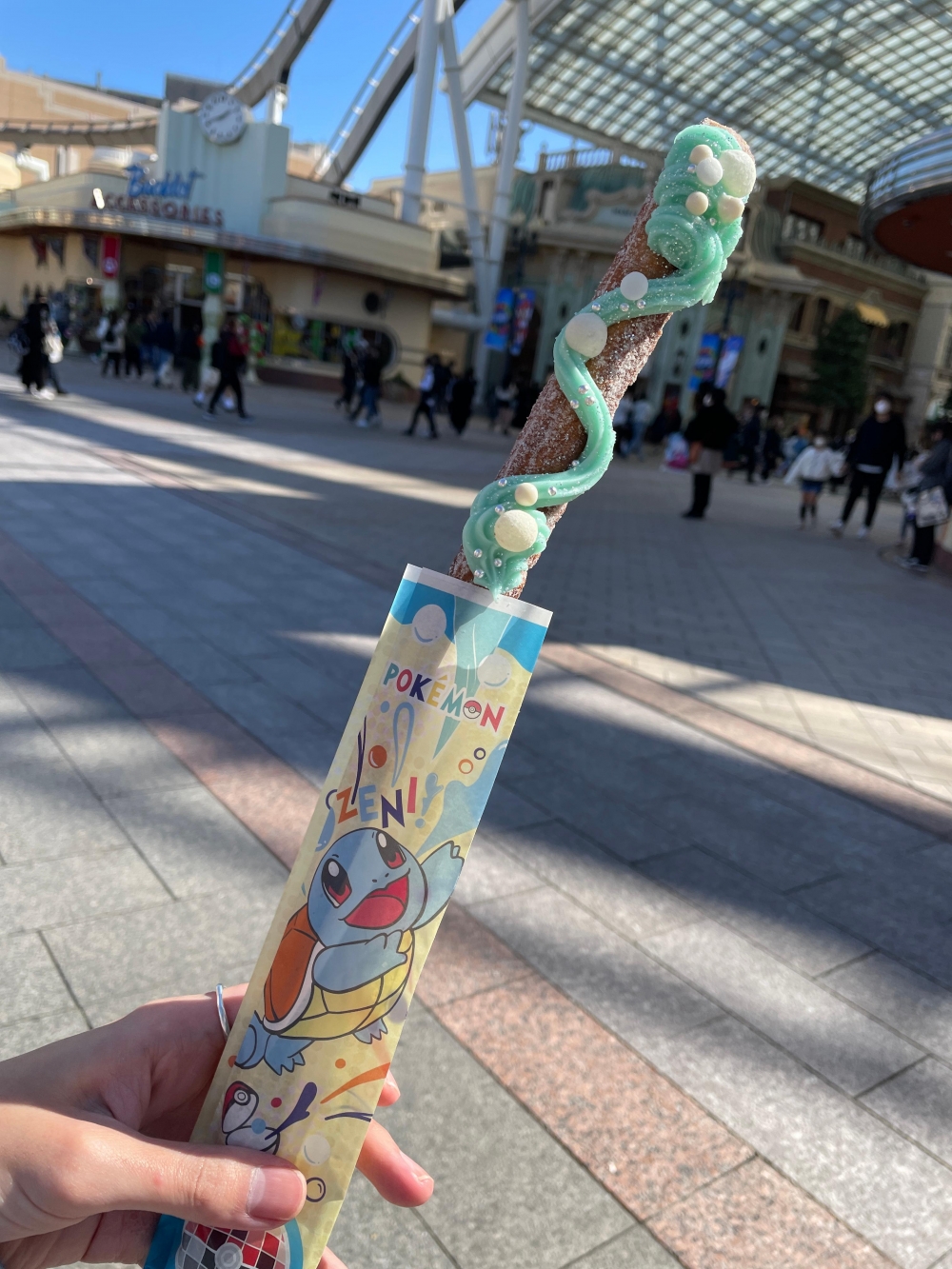 喜歡傑尼龜的朋友必買這款吉拿棒！