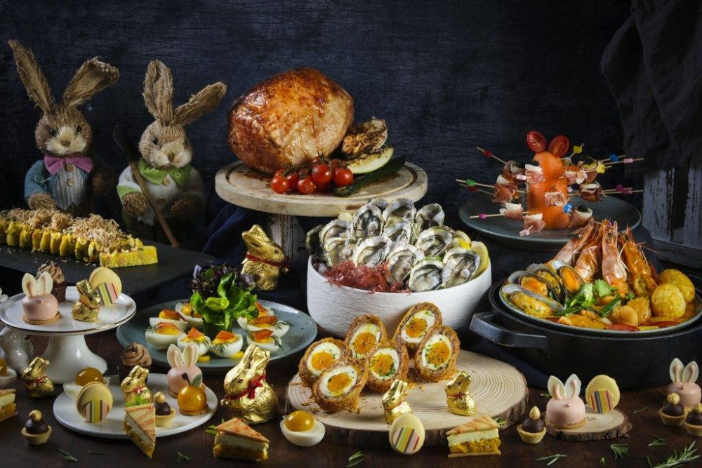 唯港薈The Market推出的復活節限定自助餐相當應節！