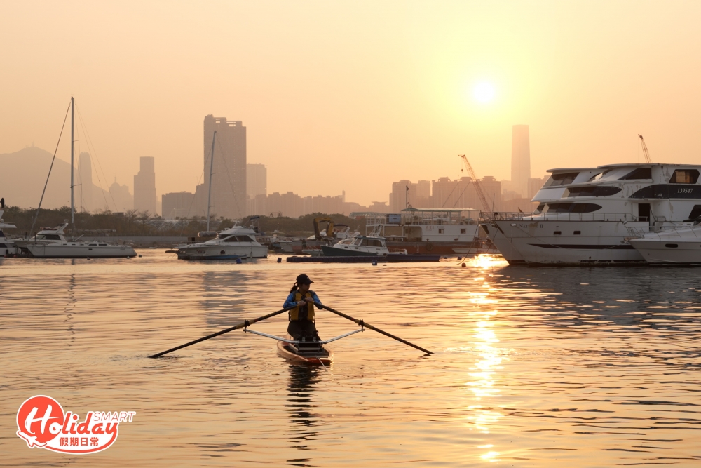 在掌握基本技術後，教練指可以到啟德明渠進行短途旅程，或靠著岸邊欣賞九龍灣一帶景色。