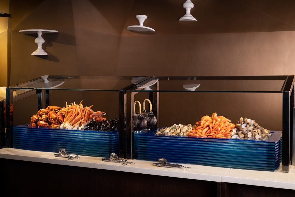 自助餐必食冰鎮海鮮！